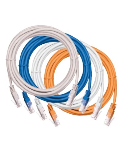 Шнур коммутационный NETLAN U/UTP 4 пары, Кат.5е (Класс D), 100МГц, 2хRJ45/8P8C, T568B, заливной, многожильный, BC (чистая медь), PVC нг(B), серый, 2м, уп-ка 10шт. NETLAN EC-PC4UD55B-BC-PVC-020-GY-10 в Уссурийске Патчкорды (медные) Pintop.ru