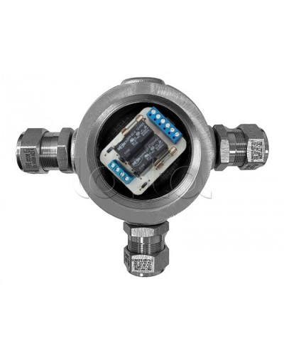 Магнито-Контакт УК-ВК-Ех-24 АЯКС Т, с тремя кабельными вводами ВН25 в Уссурийске Комутационные взрывозащищенные коробки Pintop.ru