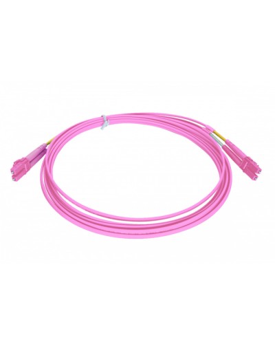 Шнур оптический duplex 2х50/125, OM4, LC-LC, 5 м Eurolan 41F-40-LC-LC-05 в Уссурийске Патч-корды и пигтейлы Pintop.ru