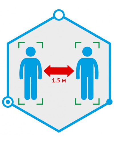 ПО TRASSIR Social Distance Detector в Уссурийске Системы видеонаблюдения Pintop.ru