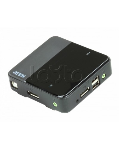 Настольный KVM Переключатель ATEN CS782DP-AT в Уссурийске Видеоусилители, Модуляторы, Делители Pintop.ru