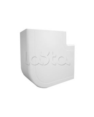 Угол плоский плавный стандарт TIA для кабель-канала INSTA, для сечения 60х40, огнестойкость E15-E110 Экопласт 76315-E110 в Уссурийске Аксессуары для кабель-канала Pintop.ru