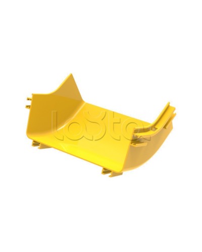 Угол 45° внутренний (вверх) для оптического лотка Hyperline FBTR-240-IRS45 в Уссурийске Аксессуары для лотков Pintop.ru