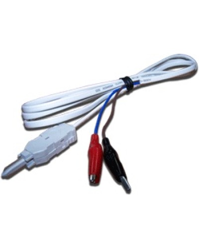 Шнур тестовый для плинтов, 2-х полюсный LSA/Крокодил TWT-LSA-P2-CR2-1.5m в Уссурийске Коммутационные изделия Pintop.ru