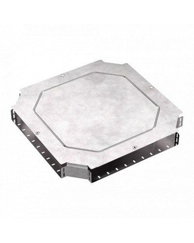 Х-образный ответвитель с крышкой Стандарт 500х80 Промрукав (PR16.0644) в Уссурийске Аксессуары для лотков Pintop.ru