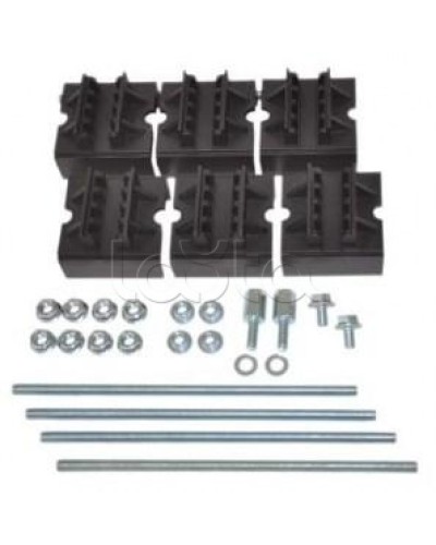 Набор держателей, для шин толщиной 5мм, 1-4 шины на полюс, 3 полюса DKC R5BSEV4/5T в Уссурийске Повороты, муфты, тройники Pintop.ru