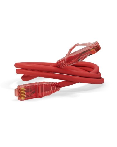 Патч-корд U/UTP Hyperline PC-LPM-UTP-RJ45-RJ45-C5e-15M-LSZH-RD в Уссурийске Патчкорды (медные) Pintop.ru