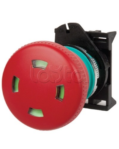 Кнопка аварийная грибовидная типа тяни-толкай с индикацией O 40 DKC ABHT1P4S в Уссурийске Аксессуары для стоек и шкафов Pintop.ru