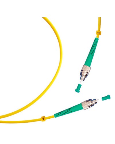 Шнур оптический simplex FC/APC-FC/APC 9/125 SM 1,5 м LSZH Cabeus FOP(s)-9-FC/APC-FC/APC-1,5M в Уссурийске Патч-корды оптические Pintop.ru