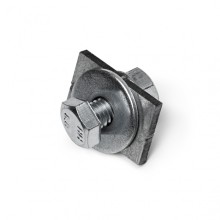 Прижим для лестничного лотка винт М8х20+ гайка М8СБ (комплект) ПожТехКабель (588-001)