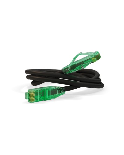 Патч-корд Hyperline PC-LPM-UTP-RJ45-RJ45-C6a-3M-LSZH-BK в Уссурийске Патчкорды (медные) Pintop.ru