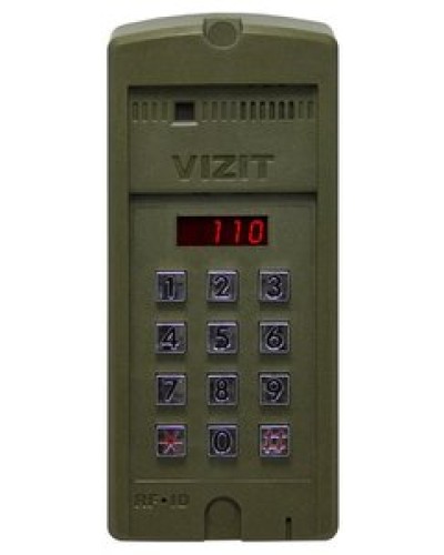 Блок вызова Vizit БВД-SM110F в Уссурийске Блоки вызова многоабонентные Pintop.ru