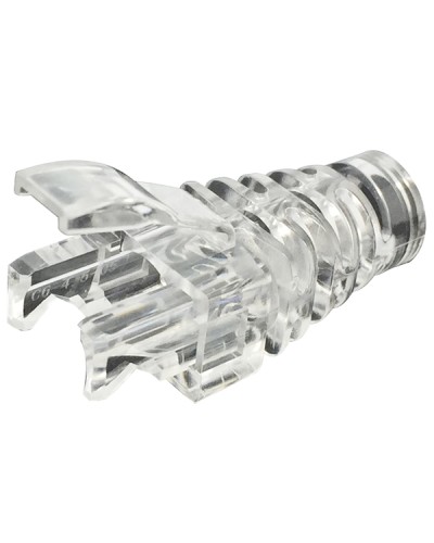 Гибкий хвостовик Q-PLUG, 6,0 мм, без цвета, упаковка 50 штук Eurolan (13A-00-11WT) в Уссурийске Коннекторы и разъемы Pintop.ru