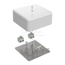 Коробка огнест для кабель-канала 40-0470-FR2.5-6 Е15-Е60 (латунь) 103х103х45 Промрукав (40-0470-FR2.5-6-Е60)