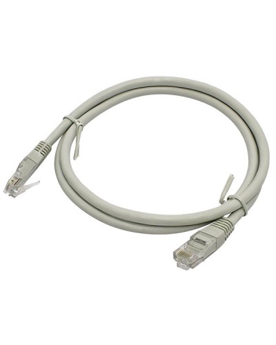 Шнур коммутационный U/UTP категория 5e PVC 1,0 м, серый DR-180007 Datarex в Уссурийске Патчкорды (медные) Pintop.ru