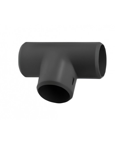 Тройник Т-образный соединительный для труб 25 мм, черн. ПожТехКабель (702-013) в Уссурийске Повороты, муфты, тройники Pintop.ru