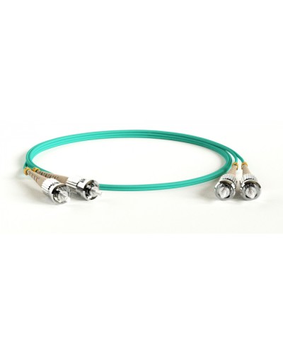 Патч-корд волоконно-оптический Hyperline FC-D2-503-ST/PR-ST/PR-H-2M-LSZH-AQ в Уссурийске Патч-корды оптические Pintop.ru