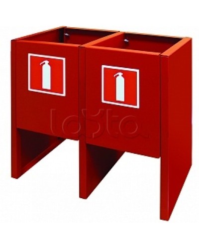 Подставка ПОЖТЕХНИКА Подставка под 2 огнетушителя ПРЕСТИЖ-К в Уссурийске Аксессуары для огнетушителей Pintop.ru