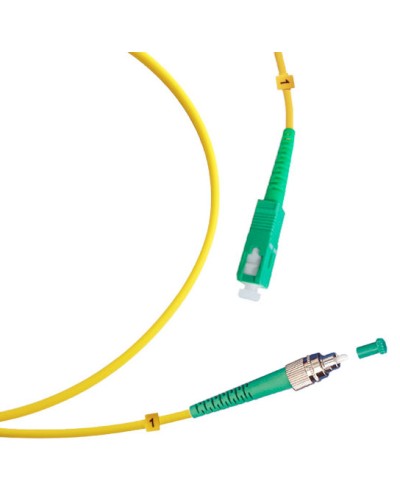 Шнур оптический simplex FC/APC-SC/APC 9/125 sm 5м LSZH Cabeus FOP(s)-9-FC/APC-SC/APC-5m в Уссурийске Патч-корды оптические Pintop.ru