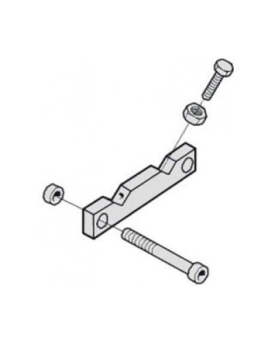 Ограничит. нижний с крепл. G4000 и G2500 Came 119RIG059 в Уссурийске Запчасти для шлагбаумов и автоматики Pintop.ru