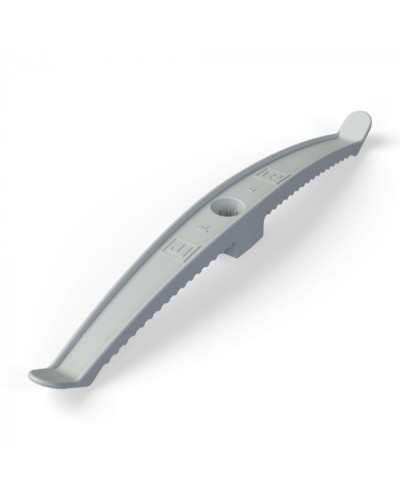 Держатель кабеля двусторонний для прямого монтажа в гофроящике серый (100 шт/кор) Промрукав (PR13.0487) в Уссурийске Аксессуары для кабель-канала Pintop.ru