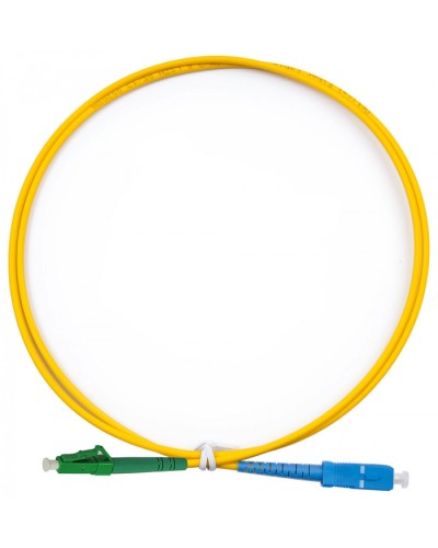 Шнур оптический simplex LC/APC-SC/UPC 9/125 sm 20м LSZH Cabeus FOP(s)-9-LC/APC-SC/UPC-20m в Уссурийске Патч-корды оптические Pintop.ru