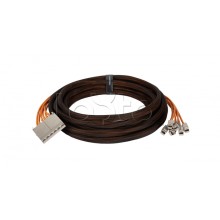 Кабельная сборка NIKOMAX, 6, экранированная, KJ FT, LSZH нг(А)-HFLTx, 10м (NMC-CA6SE2-424C-CJ-FT-010)