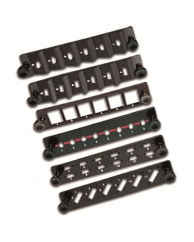 Панель адаптерная на 8 ST/FC адаптеров для кросса LAN-FOB10-1P LANMASTER LAN-FP10-8ST в Уссурийске Аксессуары для стоек и шкафов Pintop.ru