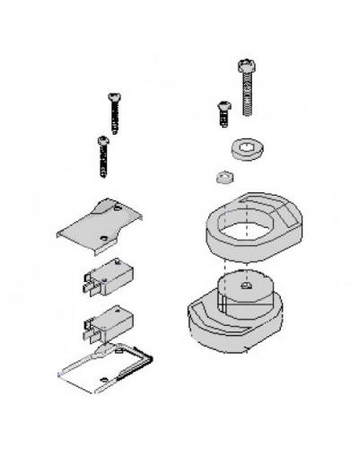 Механизм разблокировки FAST Came 119RID234 в Уссурийске Запчасти для шлагбаумов и автоматики Pintop.ru