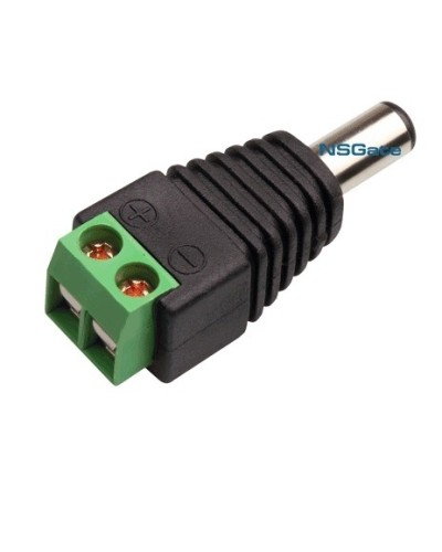 Переходник DC Male d2.1 (штекер) NSGate DCM-TC в Уссурийске Коннекторы Pintop.ru