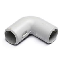 Угол 90° (из двух частей) для труб D16 мм, без галогена Экопласт 41216HF