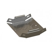 Угол 45° вертикальный внутренний Hyperline RST-VIA45-400-100-0,8-SZ