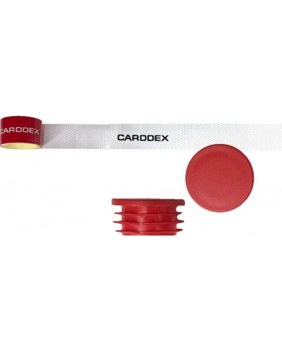 Комплект для стрел (наклейки + заглушки) CARDDEX RS-04B в Уссурийске Запчасти для шлагбаумов и автоматики Pintop.ru