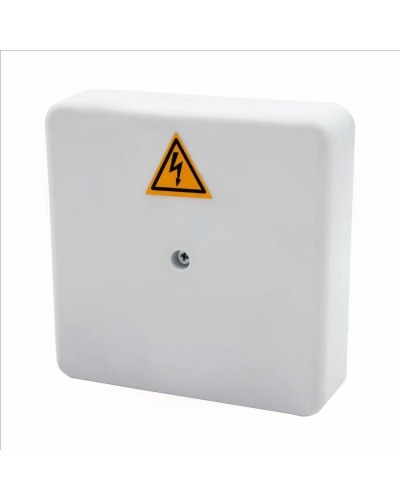 Коробка распределительная огнестойкая КРОПС-П2, IP41, габаритные размеры 100х100х30 мм, для кабелей сечением до 4 мм2, 2 клеммы КМ-Профиль (FRJB-KM-P2-4-02-КРОПС-IP41) в Уссурийске Распределительные коробки Pintop.ru