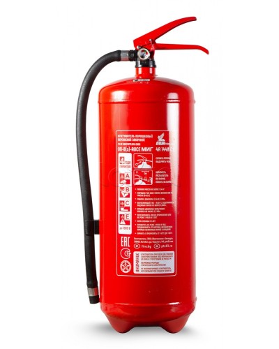 Огнетушитель ПОЖТЕХНИКА ОП-9(з) МИГ (4А, 144В, С, Е) в Уссурийске Огнетушители Pintop.ru