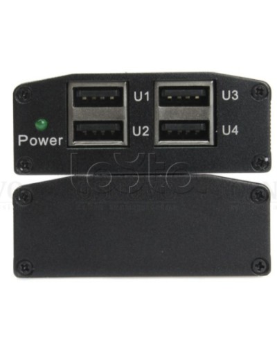 Удлинитель интерфейса USB 2.0 OSNOVO TA-U15+RA-U45 в Уссурийске Оборудование для видеонаблюдения Pintop.ru