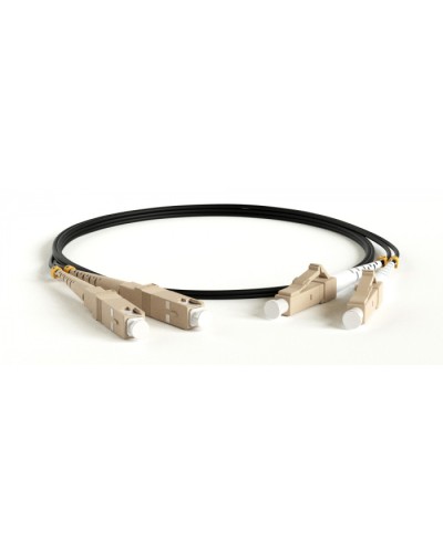 Патч-корд волоконно-оптический Hyperline FC-D2-50-LC/PR-LC/PR-H-15M-LSZH-BK в Уссурийске Патч-корды оптические Pintop.ru