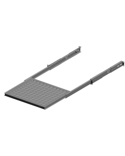 Полка выдвижная (400 мм) TLK TLK-SHFC-400R-BK в Уссурийске Полки для шкафов и стоек Pintop.ru