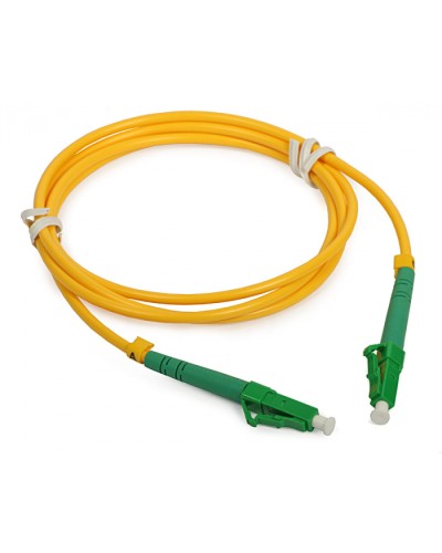 Шнур оптический simplex LC/APC-LC/APC 9/125 SM 1 м LSZH Cabeus FOP(s)-9-LC/APC-LC/APC-1M в Уссурийске Патч-корды оптические Pintop.ru