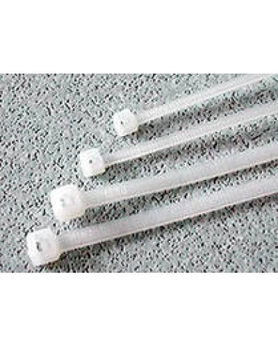 Хомут-стяжка нейлоновый, неоткрывающийся, 200х3.6 мм, белые Hyperline GT-200IC (100 шт/уп) в Уссурийске Стяжки-хомуты Pintop.ru