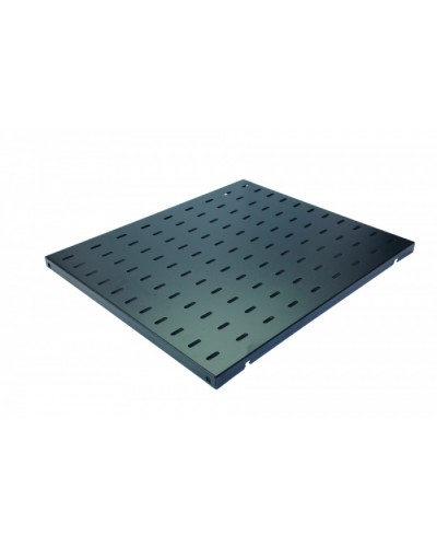 Полка стационарная до 100 кг, глубина 620 мм, черная Eurolan (60A-01-62-12BL) в Уссурийске Полки для шкафов и стоек Pintop.ru