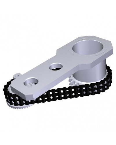 Цепь передающего рычага для открывания ворот до 180° SUPERFROG Came 119RIA050 в Уссурийске Запчасти для шлагбаумов и автоматики Pintop.ru