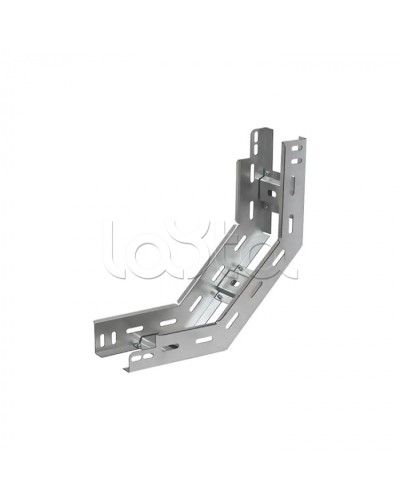 Угол вертикальный внутренний 90 градусов лестничный 400х200 (1,2 мм) Промрукав (PR08.5344) в Уссурийске Аксессуары для лотков Pintop.ru