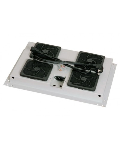 Панель вентиляционная с 4 вентиляторами Cabeus (TRAY-60) в Уссурийске Вентиляторные модули Pintop.ru