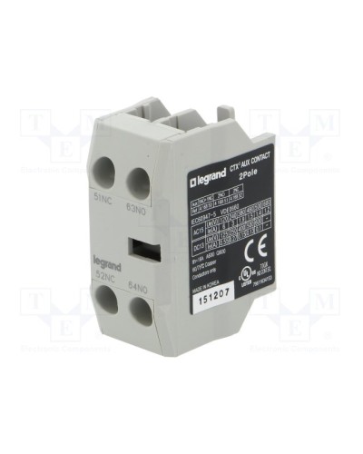 Блок вспомогательных контактов Legrand 416850 в Уссурийске Дополнительное оборудование для сетей Pintop.ru
