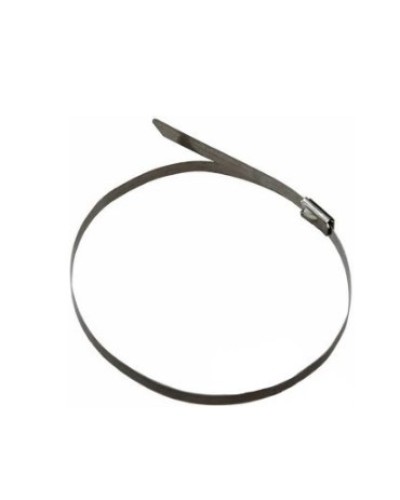 Стяжка 400x7,9 стальная (50шт/уп) REXANT 07-0410 в Уссурийске Стяжки-хомуты Pintop.ru