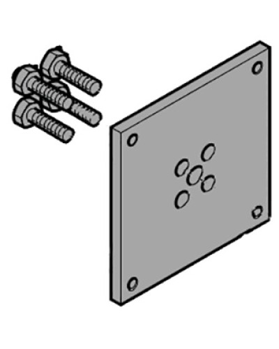 Фланец крепления стрелы шлагбаума 0,15*0,15 Came 119RIG169 в Уссурийске Запчасти для шлагбаумов и автоматики Pintop.ru