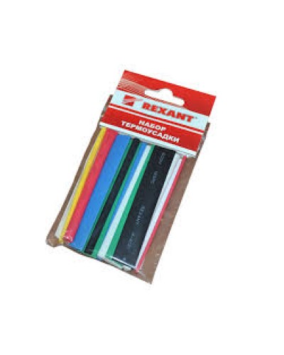 Набор термоусадочных трубок №3 (АССОРТИ) (10шт/уп) REXANT (29-0103) в Уссурийске Аксессуары для кабель-канала Pintop.ru