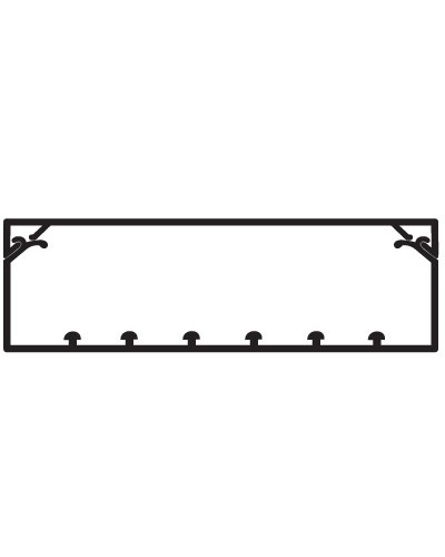 Короб с крышкой с направляющими для установки разделителей TA-GN 200x60 мм DKC 01789 в Уссурийске Кабель-канал Pintop.ru