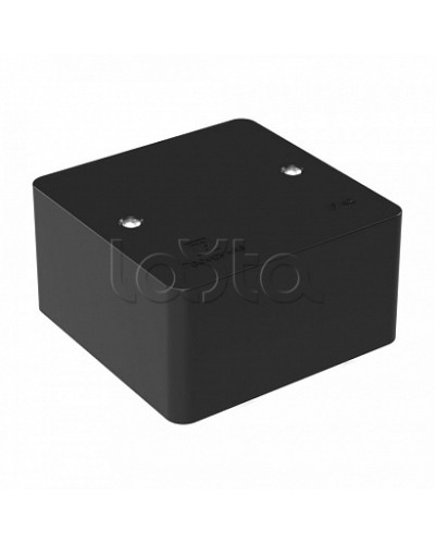 Коробка универсальная для кабель-канала 40-0460 безгалогенная (HF) черная 85х85х45 (152шт/кор) Промрукав (40-0460-9005) в Уссурийске Распределительные коробки Pintop.ru